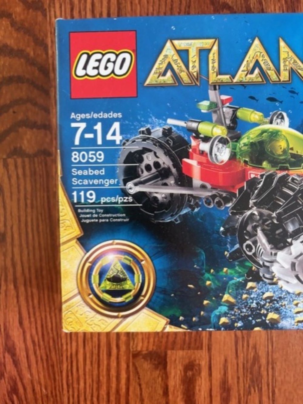 LEGO Atlantis 8059 Seabed Scavenger New Sealed Retired Set - Picture 2 of 10